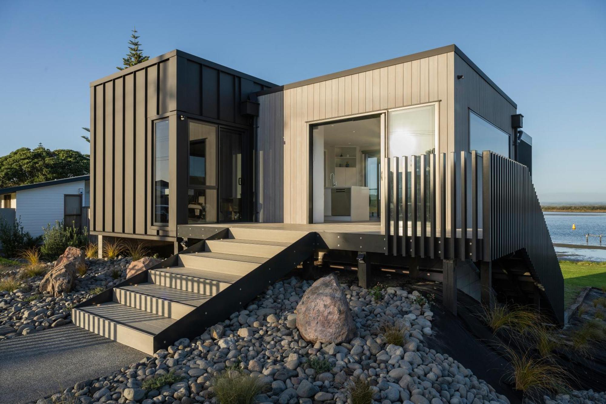 Pukehina Estuary Sunset Views Townhouse & Studio Buitenkant foto